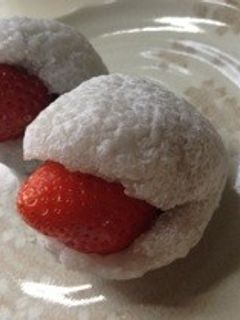 簡単!いちご道明寺♫少量で-レシピのメイン写真