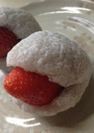 簡単!いちご道明寺♫少量で-レシピのメイン写真