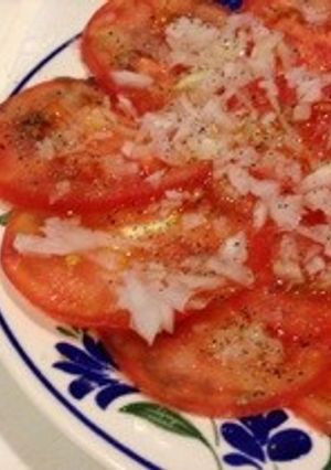簡単絶品＊イタリアンなトマトサラダ-レシピのメイン写真