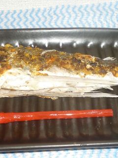 パパのトビウオの塩焼き-レシピのメイン写真