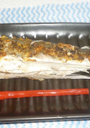 パパのトビウオの塩焼き-レシピのメイン写真