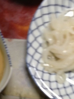 イカソーメン★わた汁つけ麺-レシピのメイン写真