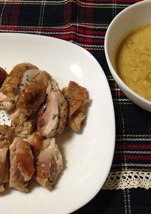 スープカレーの残りで☆鶏のカレーソース-レシピのメイン写真