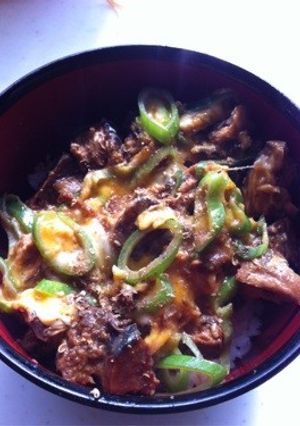 ノンオイルドレッシングで☆サバ缶丼-レシピのメイン写真