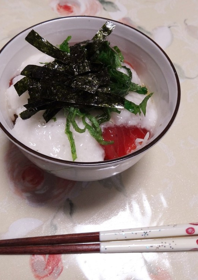 ゆず胡椒まぐろ丼-レシピのメイン写真
