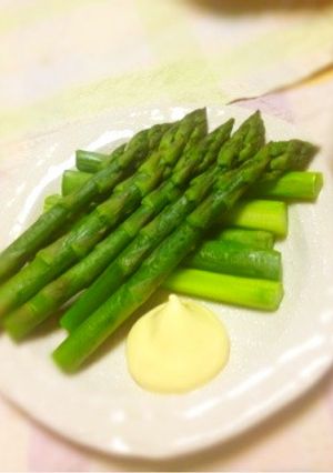 簡単＊アスパラのおいしい茹で方-レシピのメイン写真
