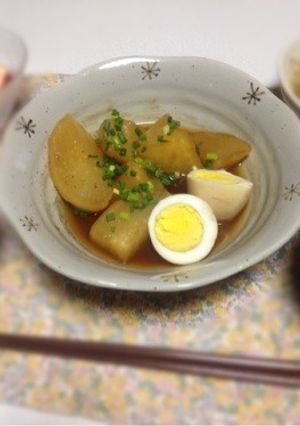 大根と卵のピリ辛こってり煮-レシピのメイン写真
