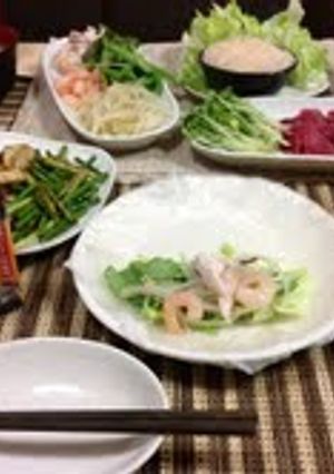 手巻き生春巻き-レシピのメイン写真