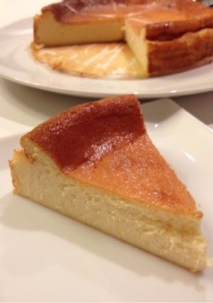 ベイクドチーズケーキ-レシピのメイン写真