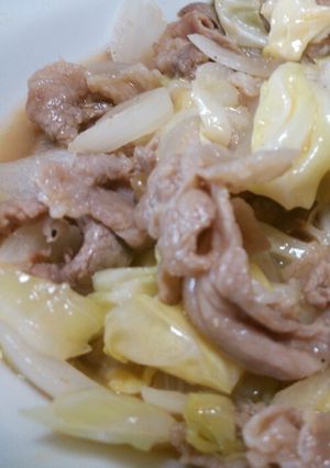 レンジで時短！豚味噌野菜炒め♡-レシピのメイン写真