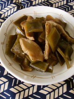 茎わかめとしいたけの佃煮-レシピのメイン写真