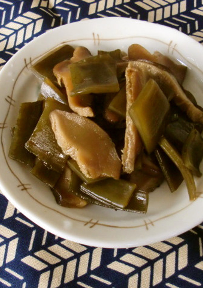 茎わかめとしいたけの佃煮-レシピのメイン写真