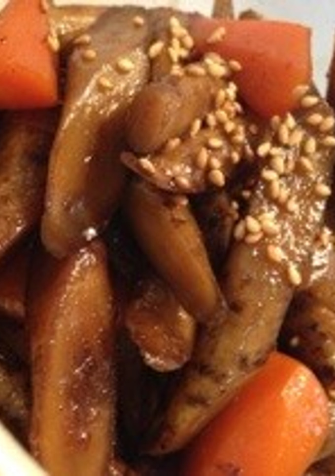 簡単！きんぴらごぼう-レシピのメイン写真