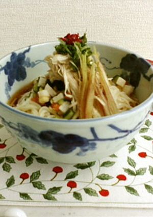 暑さに負けるな さっぱりうーめん-レシピのメイン写真