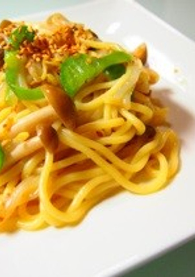 超簡単★キノコの塩焼きそば-レシピのメイン写真