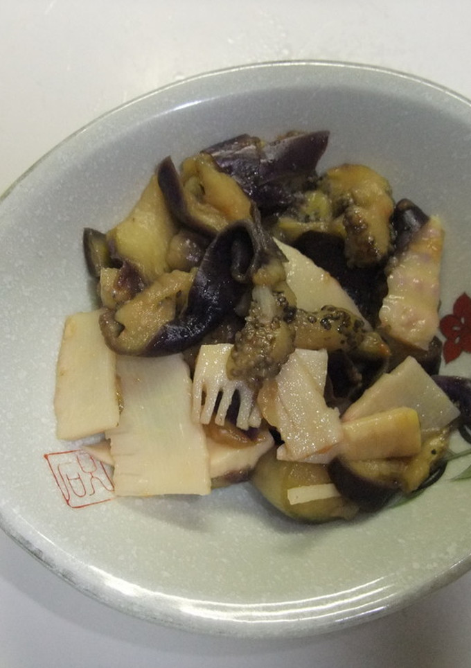 なすと筍の梅肉和え-レシピのメイン写真