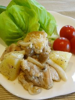 鶏肉のガーリックマヨネーズ焼き-レシピのメイン写真