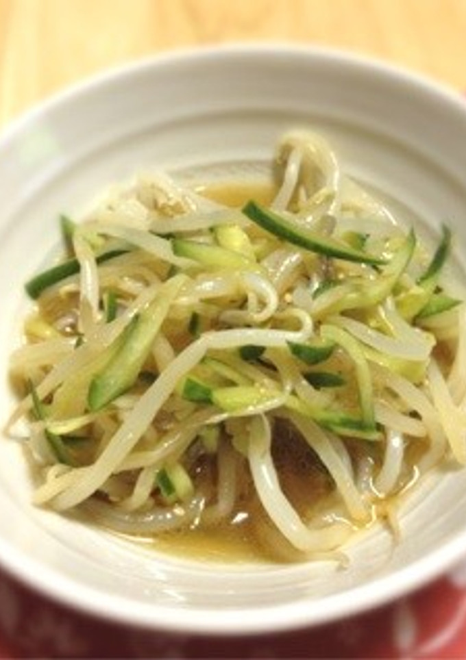 簡単副菜＊中華風きゅうり＆もやし-レシピのメイン写真