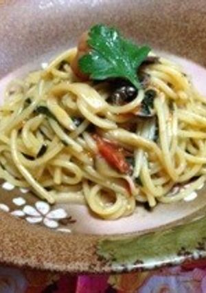 お茶漬けの素で♡ 和ペペロンチーノ★-レシピのメイン写真