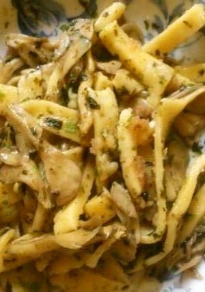 明太舞茸の和風米粉パスタ-レシピのメイン写真