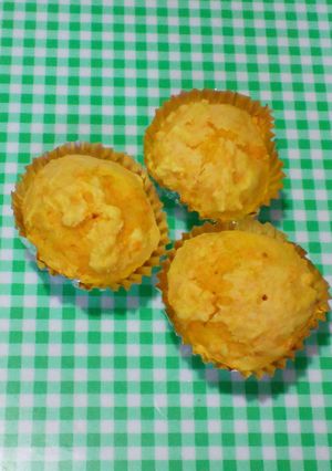 トースターでにんじんカップケーキ-レシピのメイン写真