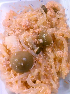 白滝の明太炒め-レシピのメイン写真