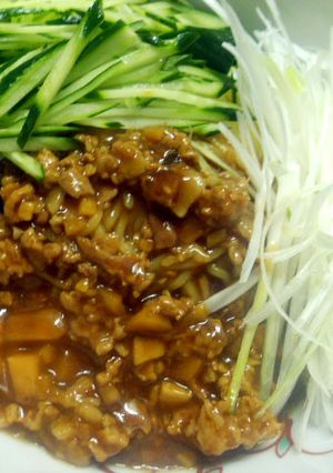夏こそ、簡単！美味しい！ジャージャー麺-レシピのメイン写真