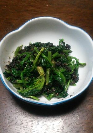 ほうれん草の胡麻和え-レシピのメイン写真