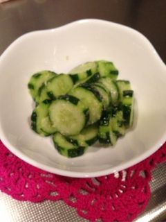 きゅうりの浅漬け❤胡麻油風味-レシピのメイン写真