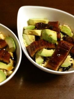 うなぎ&アボカド丼-レシピのメイン写真