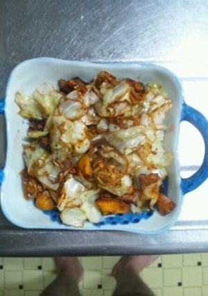 ６月９日晩飯　【鮭のちゃんちゃん焼き】-レシピのメイン写真