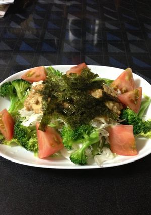 納豆がサッパリ食べれるサラダ-レシピのメイン写真