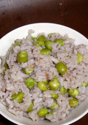洋風豆ご飯・赤ワインで華やかに-レシピのメイン写真