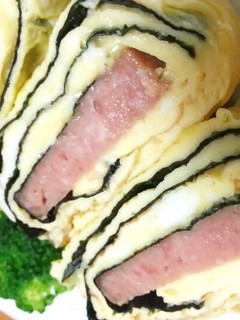簡単ポーク(スパム)卵焼き!-レシピのメイン写真