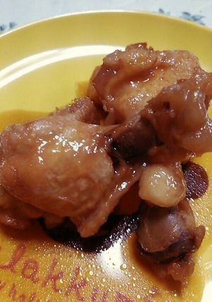 圧力鍋で！ヤバホロ柔らか手羽元煮☆-レシピのメイン写真