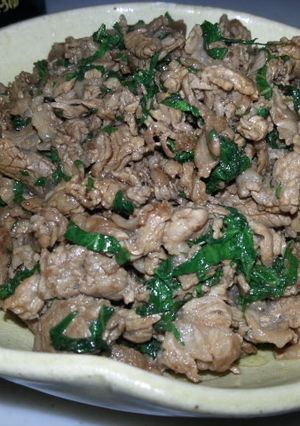 夏の味！牛肉のシソ炒め-レシピのメイン写真
