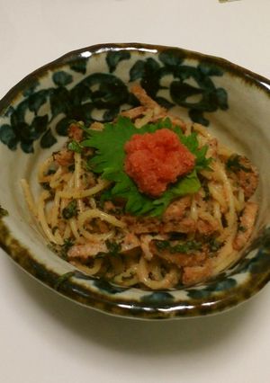 計量いらず!簡単明太子パスタ-レシピのメイン写真