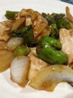 鶏胸肉とししとうの甘辛炒め-レシピのメイン写真