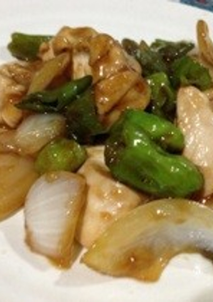 鶏胸肉とししとうの甘辛炒め-レシピのメイン写真