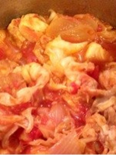 簡単!野菜たっぷりチキントマト煮-レシピのメイン写真
