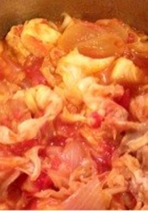 簡単！野菜たっぷりチキントマト煮-レシピのメイン写真
