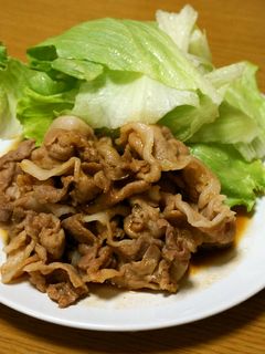豚のしょうが焼き-レシピのメイン写真