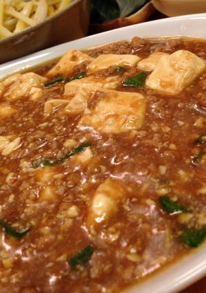 お手軽中華♪〜辛さ抑えめとろとろ麻婆豆腐-レシピのメイン写真