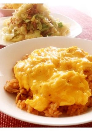 ハーブが香るオムライス-レシピのメイン写真
