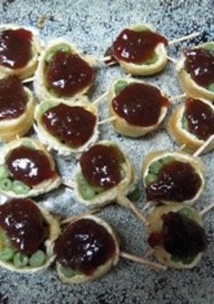 おしゃれインゲンの油揚げ巻き♪-レシピのメイン写真