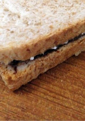 カフェおやつ♥チョコチーズサンド-レシピのメイン写真