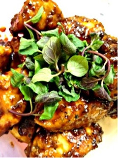 ヘルシー!鶏肉のジンジャーバルサミコ炒め-レシピのメイン写真