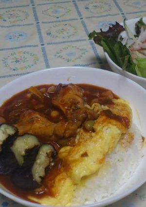 鶏肉のトマト煮込み-レシピのメイン写真