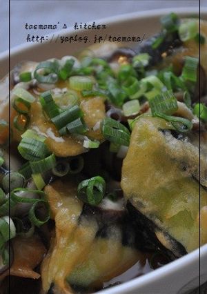 茄子のしいたけ餡-レシピのメイン写真