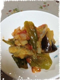 簡単ラタトゥイユ風 夏野菜の蒸し煮-レシピのメイン写真